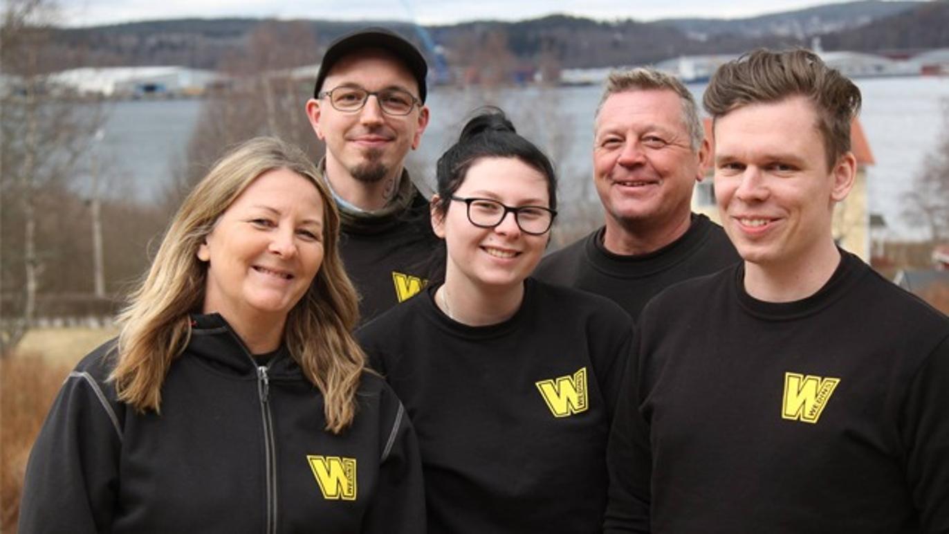 Teamet bakom Wedins fönsterputs